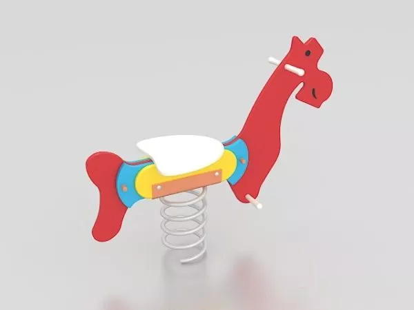 Slide Path Playground With Staircase 3d model