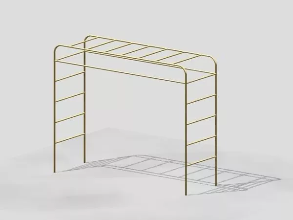 Outdoor Playground Monkey Bars 3d model Outdoor Playground Monkey Bars 3d model