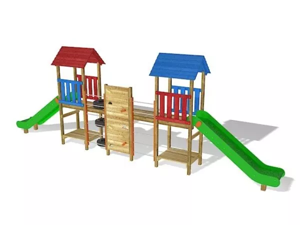 Children Playground Playset 3d model Children Playground Playset 3d model