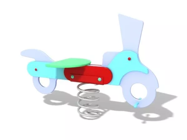 Child Playground Spring Rider 3d model Child Playground Spring Rider 3d model
