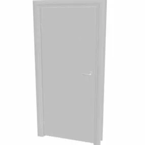 Plywood Home Flush Door 3d model