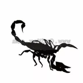 Poisonous Scorpion Animal 3d model