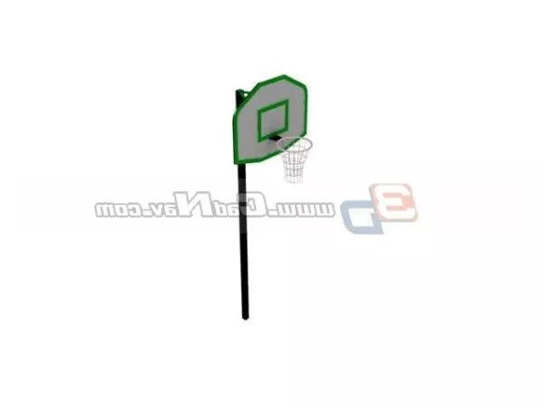 Sport Pole Basketball Stand 3d model Sport Pole Basketball Stand 3d model