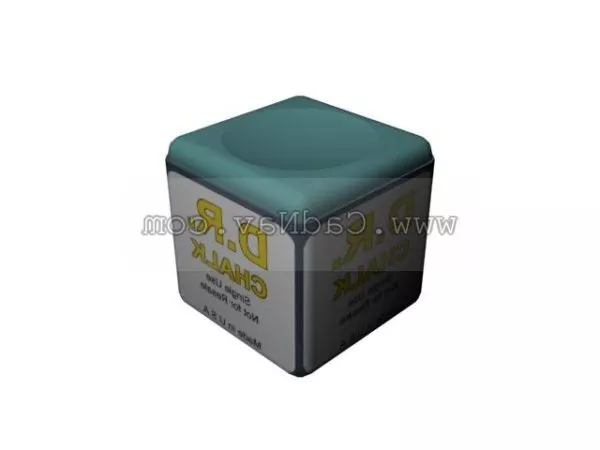 Swimming Pool With Decorative Rock 3d model