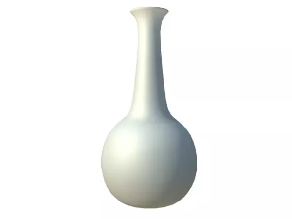 Porcelain Pot Decorative 3d model Porcelain Pot Decorative 3d model