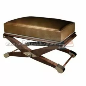 Portable Home Folding Stool 3d model