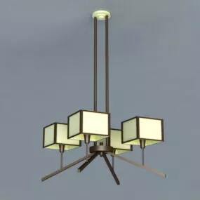 Home Postmodernism Chandelier 3d model