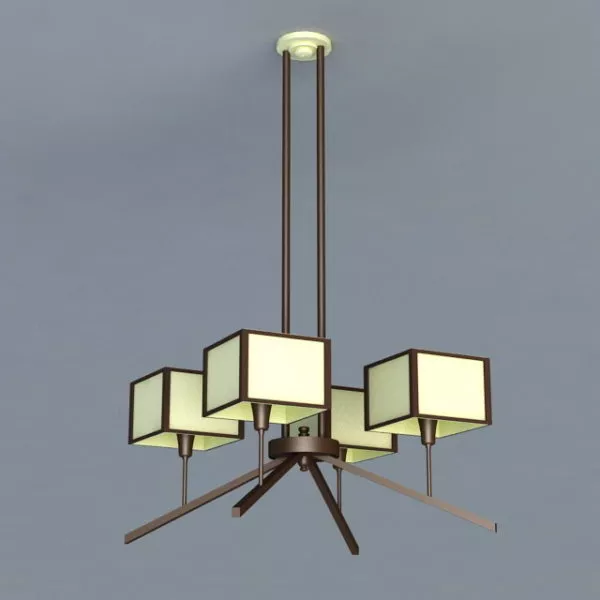 Home Postmodernism Chandelier 3d model Home Postmodernism Chandelier 3d model