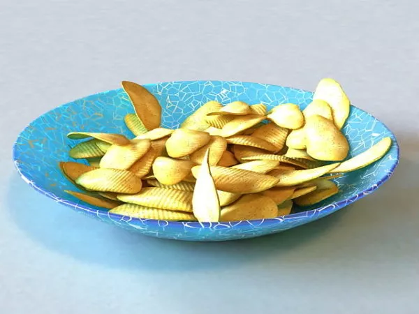 Potatoes Stack 3d model