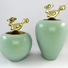Pottery Clay Pot Decoration 3d model