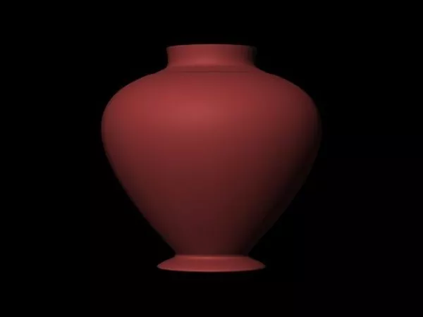 Pottery Clay Vase 3d model Pottery Clay Vase 3d model