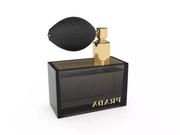 Beauty Prada Perfume Bottle 3d model Beauty Prada Perfume Bottle 3d model