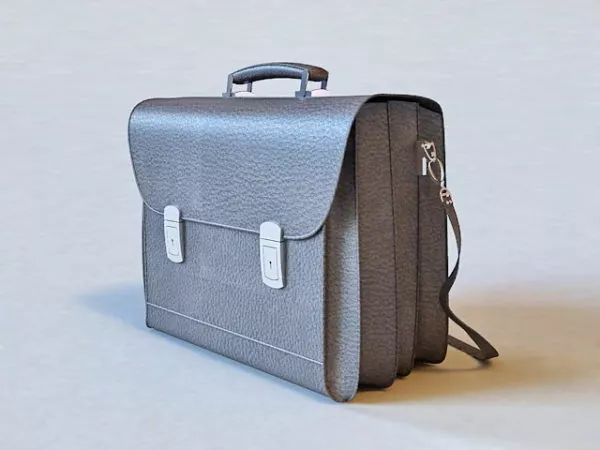 Businessleather Briefcase 3d model Businessleather Briefcase 3d model