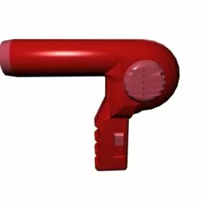 Beauty Salon Professional Hair Dryer 3d model