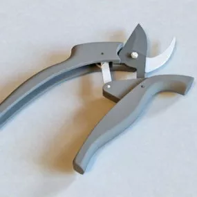 Household Tool Pruning Shears 3d model