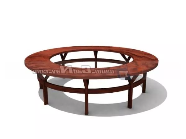 Minimalist Bench 3d model