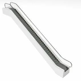 Building Electric Escalator 3d model