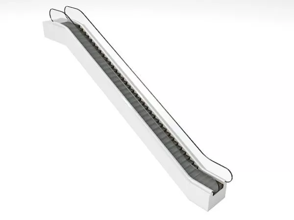 Electric Escalator Staircase 3d model