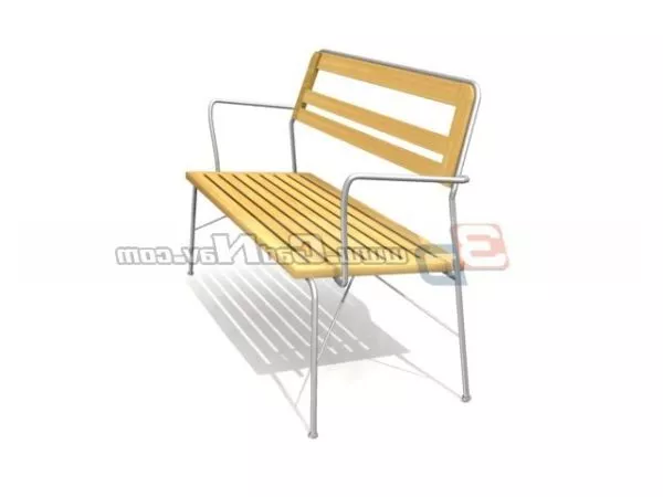 Park Waiting Area Chair 3d model Park Waiting Area Chair 3d model