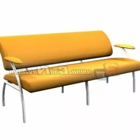 Public Space Furniture Waiting Chair 3d model