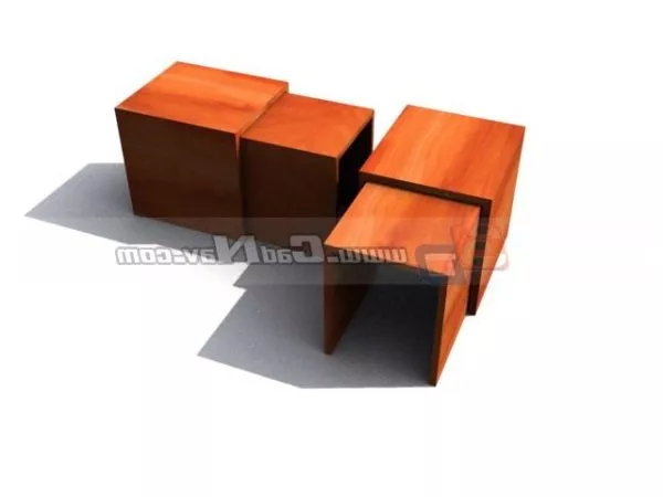 Pull Out Coffee Table Furniture 3d model Pull Out Coffee Table Furniture 3d model
