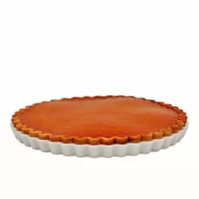 Food Pumpkin Pie Sweet Dessert 3d model