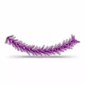 Purple Style Christmas Chain 3d model