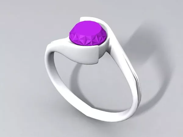 Ruby Ring 3d model