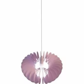 Purple Ceiling Pendant Light 3d model