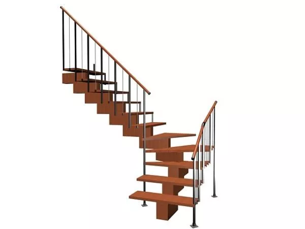 Stair Complex System Playground 3d model