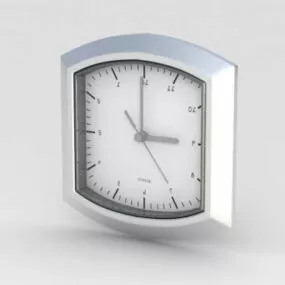 Living Room Quartz Clock 3d model