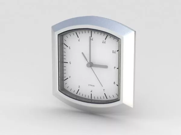 London Wall Clock 3d model