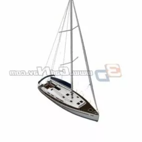 Sailboat Toy Watercraft 3d model