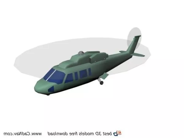 Rc Toy Helicopter 3d model Rc Toy Helicopter 3d model