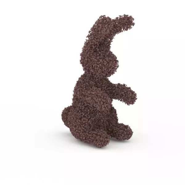 Rabbit Topiary Garden Decoration 3d model Rabbit Topiary Garden Decoration 3d model