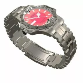 Modern Racer Diving Watch 3d model
