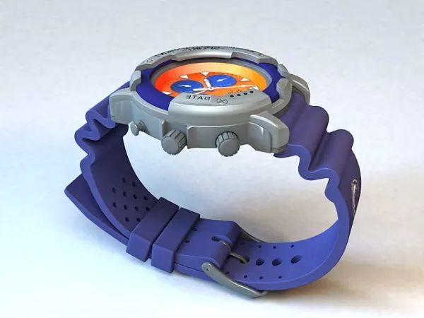 Simply Ladies Watch 3d model