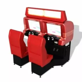 Racing Game Machines 3d model