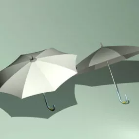 Household Rain Umbrella 3d model