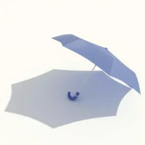 Vintage Ladies Umbrella 3d model