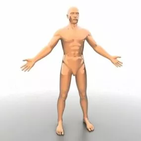 Fashion Store Realistic Male Mannequin 3d model
