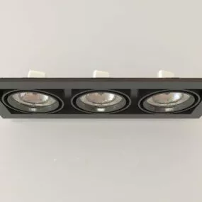 Living Room Multi Spot Light Fixture 3d model