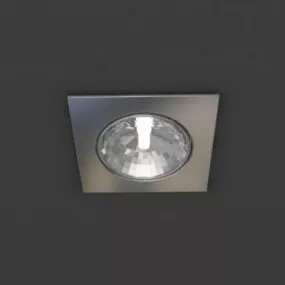 Home Square Led Downlight 3d model