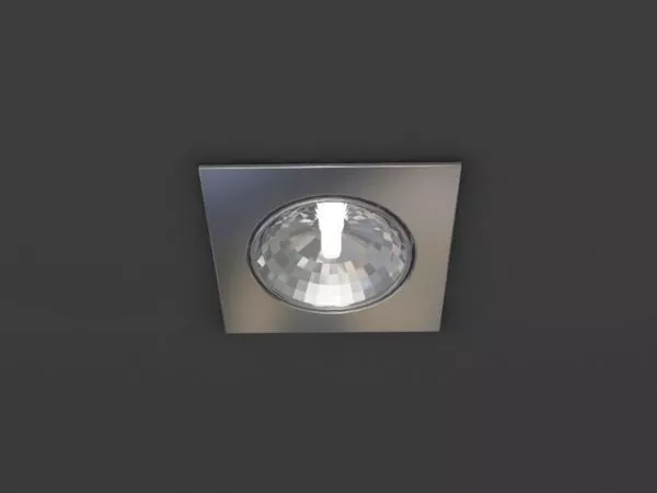 Home Square Led Downlight 3d model Home Square Led Downlight 3d model