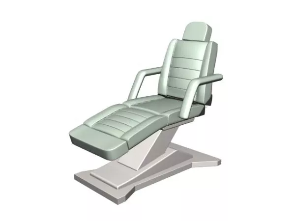 Beauty Salon Reclining Massage Chair 3d model Beauty Salon Reclining Massage Chair 3d model