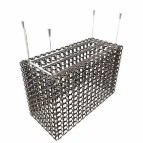 Rectangle Wire Frame Chandelier 3d model
