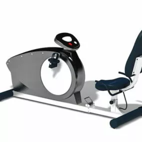 Fitness Recumbent Exercise Bicycle 3d model