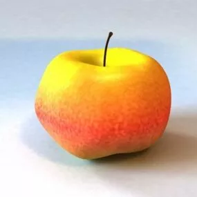 Red Apple 3d model