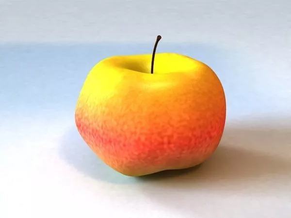 Apples Vase 3d model