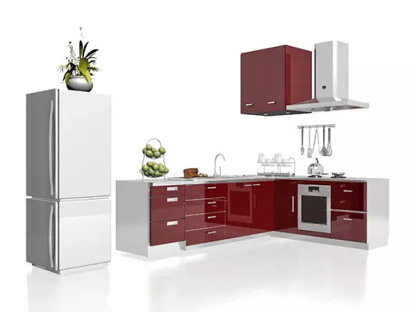 Gas Stove Gefest 3d model